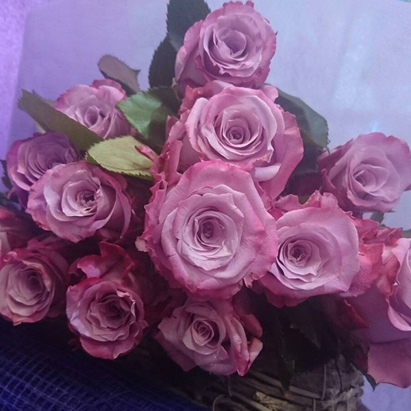 バレンタインデーに贈る花の花束